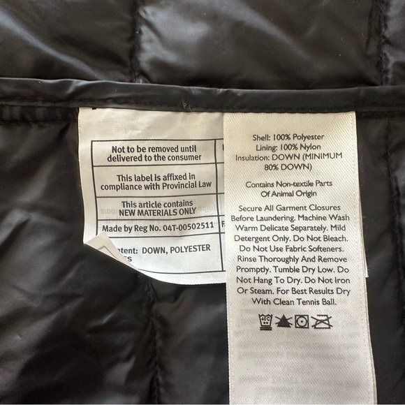 Eddie Bauer Woman’s Goose Down Puffer Vest Red Black Buffalo Plaid Medium - Picture 4 of 6